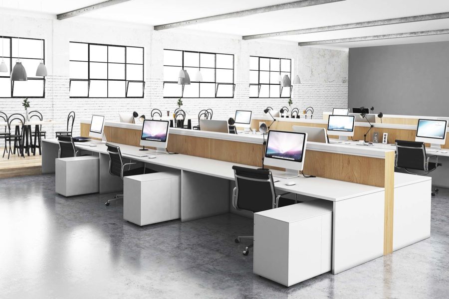 5 Trików, aby poprawić wydajność pracy w biurze – projektowanie przestrzeni biurowej